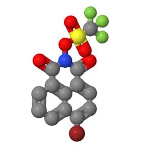 Methanesulfonic acid, 1,1,1-trifluoro-, 6-bromo-1,3-dioxo-1H-benz[de]isoquinolin-2(3H)-yl ester