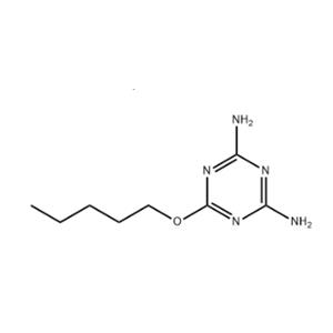 6-(Pentyloxy)-1,3,5-triazine-2,4-diamine