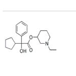 Phenylcyclopentylglycolic acid 1-ethyl-3-piperidinyl ester pictures