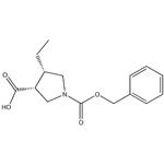 (3R,4S)-1-[(benzyloxy)carbonyl]-4-ethylpyrrolidine-3-carboxylic acid pictures