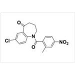 7-Chloro-1,2,3,4-tetrahydro-1-(2-methyl-4-nitrobenzoyl)-5H-1-benzazepin-5-one pictures