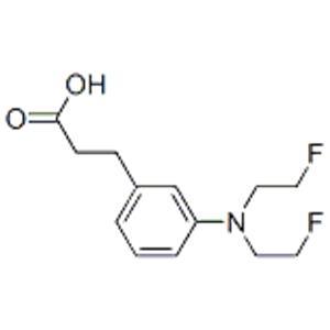 3-[3-(bis(2-fluoroethyl)amino)phenyl]propanoic acid