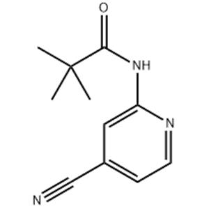 Propanamide, N-(4-cyano-2-pyridinyl)-2,2-dimethyl-