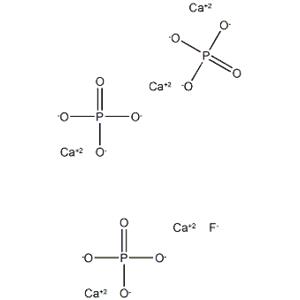 Fluorapatite (Ca5F(PO4)3)