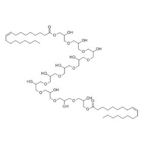 dioleic acid, diester with decaglycerol