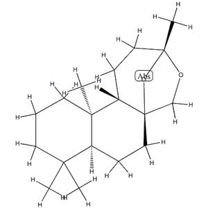 (3R)-1,2,3,6,7,7aα,8,9,10,11,11a,11bβ-Dodecahydro-3,8,8,11aα-tetramethyl-5H-3β,5aβ-epoxynaphth[2,1-c]oxepin