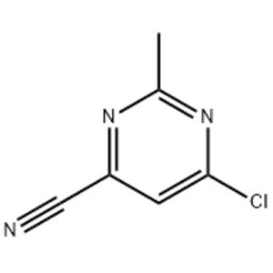 6-chloro-2-methylpyrimidine-4-carbonitrile