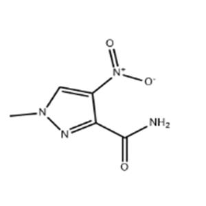 1-Methyl-4-nitro-1H-pyrazole-3-carboxamide