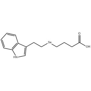 4-[[2-(1H-Indol-3-yl)ethyl]seleno]butyric acid