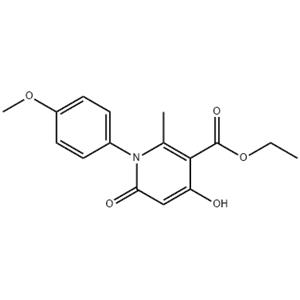 1,6-Dihydro-4-hydroxy-1-(4-methoxyphenyl)-2-methyl-6-(oxo)nicotinic acid ethyl ester