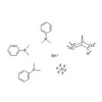 [TRIS(DIMETHYLPHENYLPHOSPHINE)](2,5-NORBORNADIENE)RHODIUM(I) HEXAFLUOROPHOSPHATE pictures