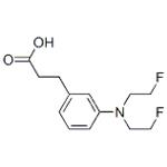 3-[3-(bis(2-fluoroethyl)amino)phenyl]propanoic acid pictures