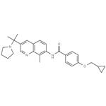 	Benzamide, 4-(cyclopropylmethoxy)-N-[8-methyl-3-[1-methyl-1-(1-pyrrolidinyl)ethyl]-7-quinolinyl]- pictures