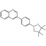 3-[4-(4,4,5,5-Tetramethyl-1,3,2-dioxaborolan-2-yl)phenyl]quinoline pictures