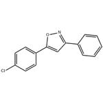 Isoxazole, 5-(4-chlorophenyl)-3-phenyl- pictures