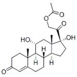 11alpha,17,21-trihydroxypregn-4-ene-3,20-dione 21-acetate pictures