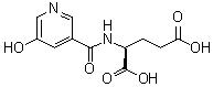 CAS # 112193-35-8, N-[(5-Hydroxy-3-pyridinyl)carbonyl]-L-glutamic acid, Nooglutil, Nooglutyl, ONK 10