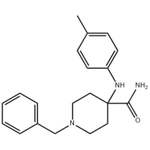 1-benzyl-4-(p-toluidino)piperidine-4-carboxamide