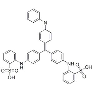 [[4-[[4-(phenylimino)-2,5-cyclohexadien-1-ylidene][4-[(sulphophenyl)amino]phenyl]methyl]phenyl]amino]benzenesulphonic acid