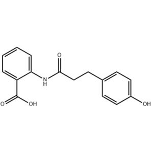 2-(3-(4-hydroxyphenyl)propanamido)benzoic acid