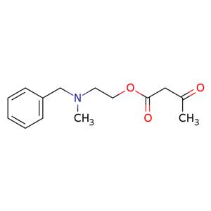 2-(benzyl(methyl)amino)ethyl 3-oxobutanoate