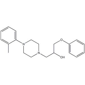 4-(2-Methylphenyl)-α-(phenoxymethyl)-1-piperazineethanol