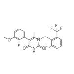 5-(2-Fluoro-3-methoxyphenyl)-1-[[2-fluoro-6-(trifluoromethyl)phenyl]methyl]-6-methyl-2,4(1H,3H)-pyrimidinedione pictures