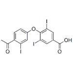 4-(4-Acetyl-3-iodophenoxy)-3,5-diiodobenzoic acid pictures