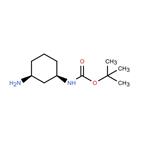 Cis-1-N-Boc-1,3-cyclohexyldiamine pictures