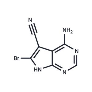 4-Amino-6-bromo-5-cyano-7H-pyrrolo[2,3-d]pyrimidine