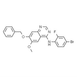 7-(benzyloxy)-N-(4-bromo-2-fluorophenyl)-6-methoxyquinazolin-4-amine