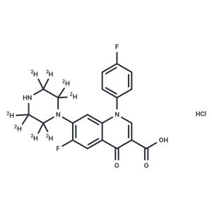 Sarafloxacin-d8 Hydrochloride