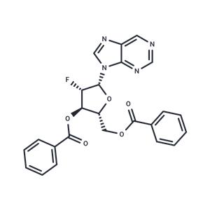 Purine-9-beta-D-(3’,5’-di-O-benzoyl-2’-deoxy-2’-fluoro)arabinoriboside