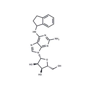 (R)-N-(2,3-Dihydro-1H-indenyl)guanosine