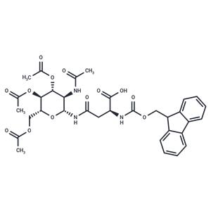 Fmoc-L-Asn(beta-D-GlcNAc(Ac)3)-OH