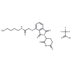 Thalidomide-O-amido-C4-NH2 TFA