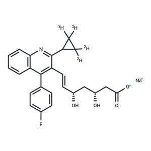 Pitavastatin-d4 Sodium Salt