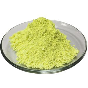 Yellow anion powder