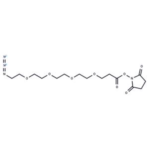 N3-PEG4-C2-NHS ester