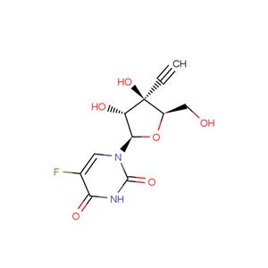 3’-beta-C-Ethynyl-5-fluorouridine