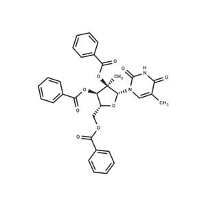 2’,3’,5’-Tri-O-benzoyl-2’-C-methyl-5-methyluridine