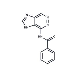 N-1H-imidazo[4,5d ? ]pyridazin-7-yl benzamideN4-Benzoyl-2-aza-3’-deazaadenine