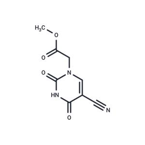 5-Cyanouracil-1-yl ?acetic acid methyl ester