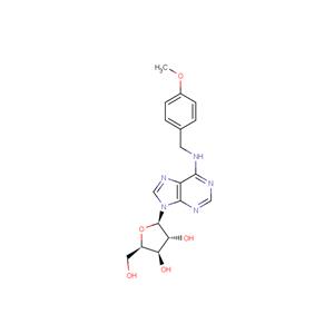 1-(b-D-Xylofuranosyl)-N6-(p-methoxybenzyl) ? adenine