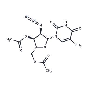 3’,5’-Di-O-acetyl-2’-azido-2’-deoxy-5-methyluridine