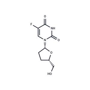 2’,3’-Dideoxy-5-fluoro-uridine