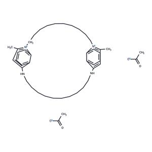 Bisdequalinium diacetate