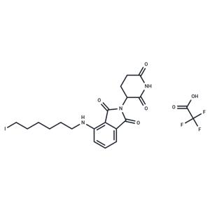 Pomalidomide-C6-I TFA