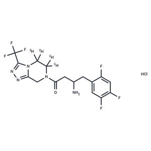 rac-Sitagliptin-d4 HCl