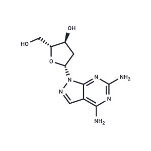 2-Amino-8-aza-7-deoxy-2’-deoxyadenosine